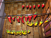 Séchage piments