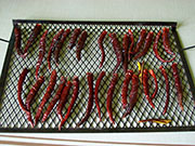 Séchage piments