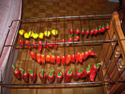 Séchage piments