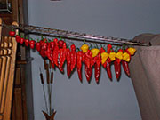 Séchage piments