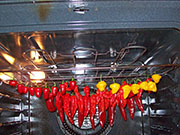 Séchage piments