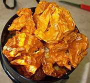 Broyage piments