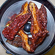 Broyage piments