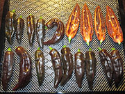 Séchage piments