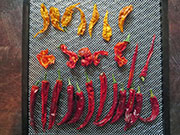 Séchage piments